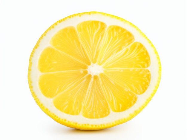 Lemon isolated on a white background