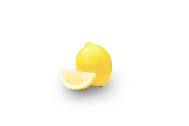 Lemon Isolated On White