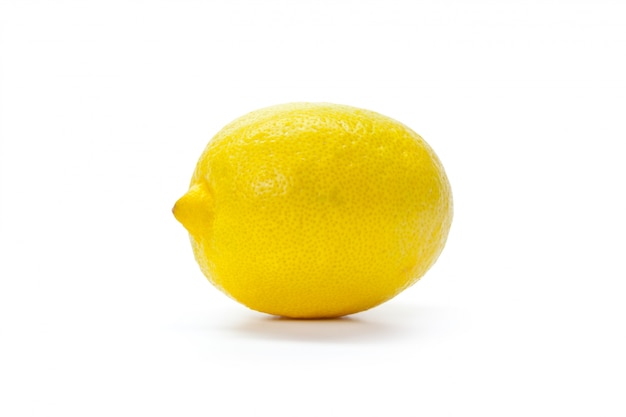 Lemon isolated on white 