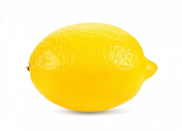 Lemon isolated