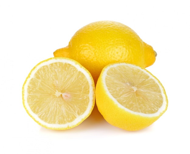 Lemon isolated