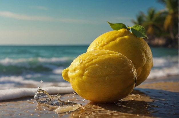 Lemon Juice by the Beach