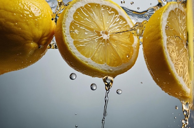 Lemon Juice CloseUp