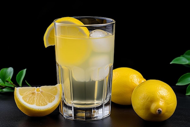 Lemon juice in glass tumbler natural cool lemon juice lemon drink splash