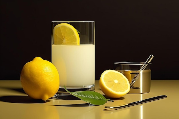 Lemon juice in modern tumbler natural cool lemon juice lemon drink splash