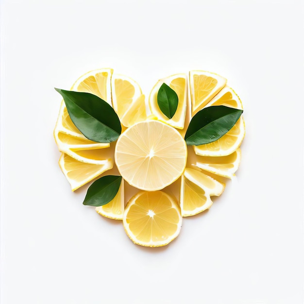 Lemon Love Blossom Generative AI