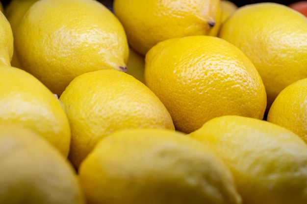 Lemon on a shelf in a shopping mall