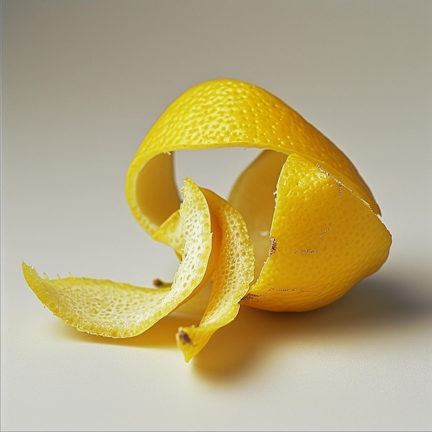 a lemon that has the letter a on it