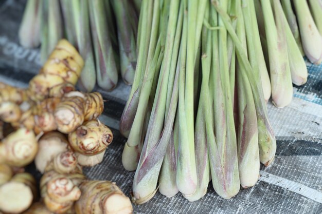 Lemongrass at the market