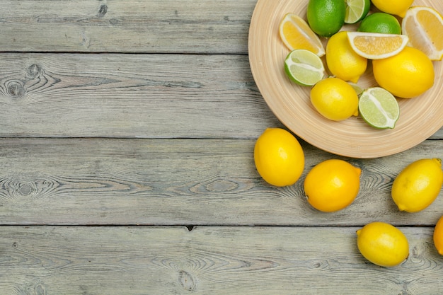 lemons and limes