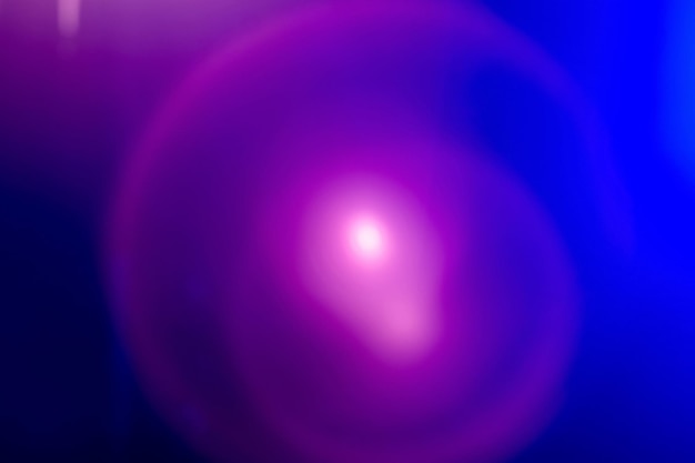 Lens flare blur gleam defocused light purple blue