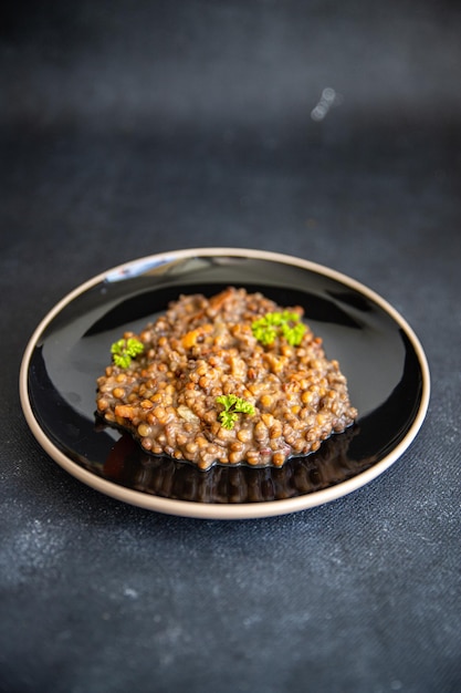 lentils vegetables cuisine fresh healthy meal food snack diet on the table copy space food