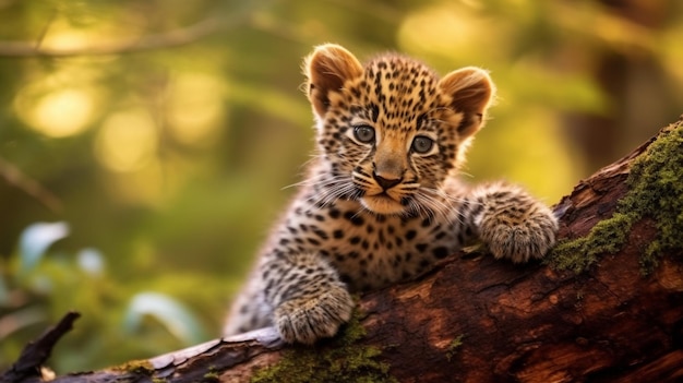 Leopard cub