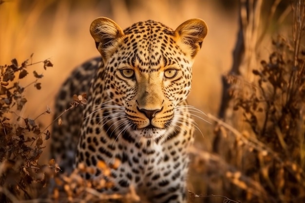 Leopard in the wild