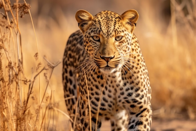 Leopard in the wild