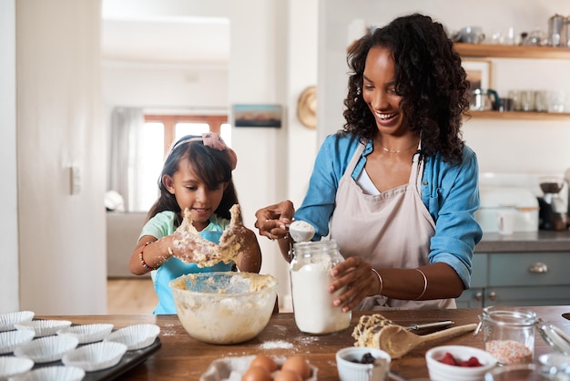 Lets add some flour to make it less sticky