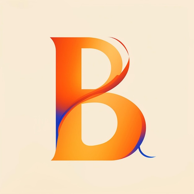 Letter B Monogram Logo Design Illustration Graphic Creative