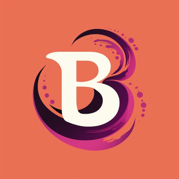 Letter B Monogram Logo Design Illustration Graphic Creative