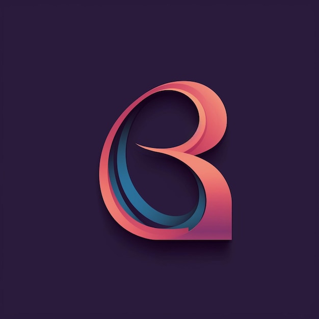 Letter B Monogram Logo Design Illustration Graphic Creative