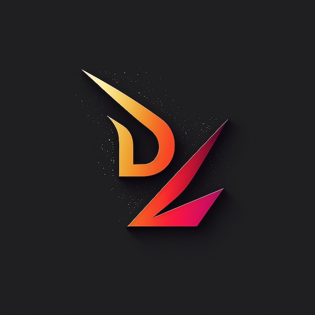 Letter D Arrow Box Modern Logo Design