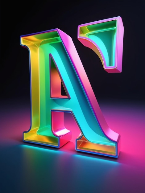 an letter design