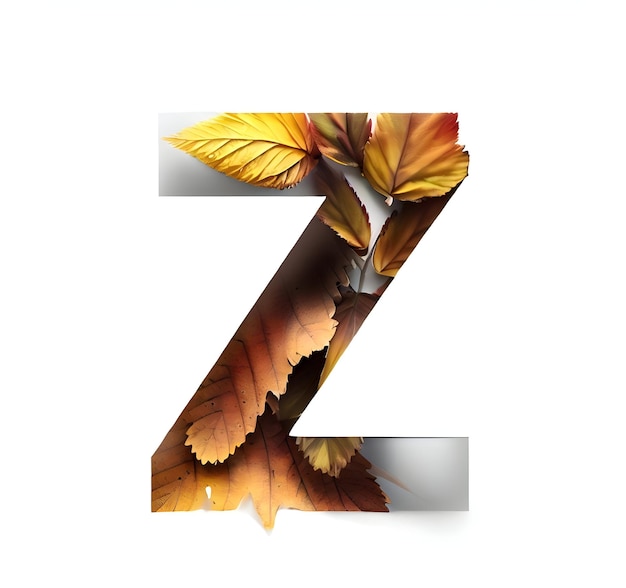 Letter Z of the Autumn Alphabet