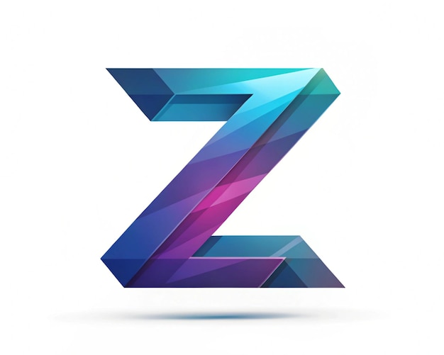 Photo letter z modern and creative logo design