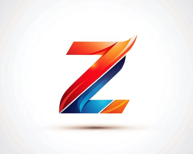 Photo letter z modern and creative logo design