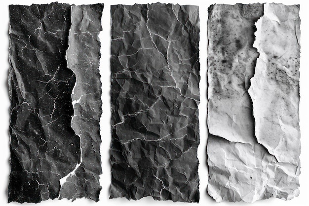 Letterpress ink textures Set of 3 Rough eroded lino print textures taken from high resolution