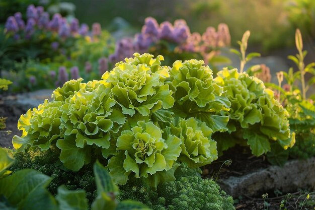 Lettuce Radiance Vibrant Greens in the Garden best of Lettuce image