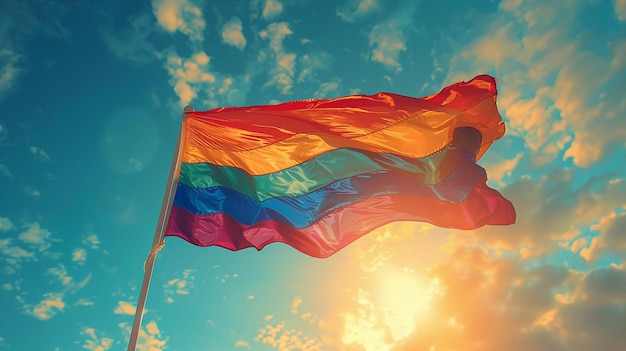 LGBT Pride Day Flag