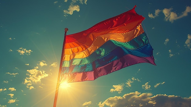 LGBT Pride Day Flag