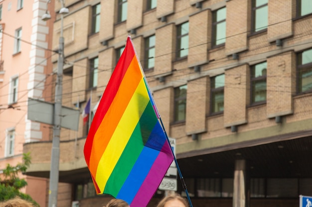 Lgbtq pride parade in kyiv