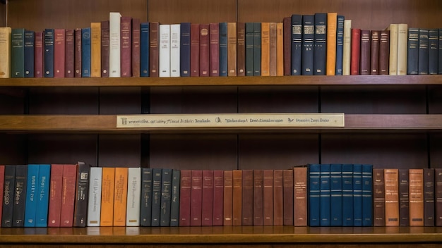 Library bookshelf showcasing influential Hispanic authors and literary works