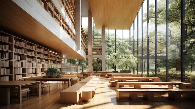 library mir rendering precht scandinavian competition