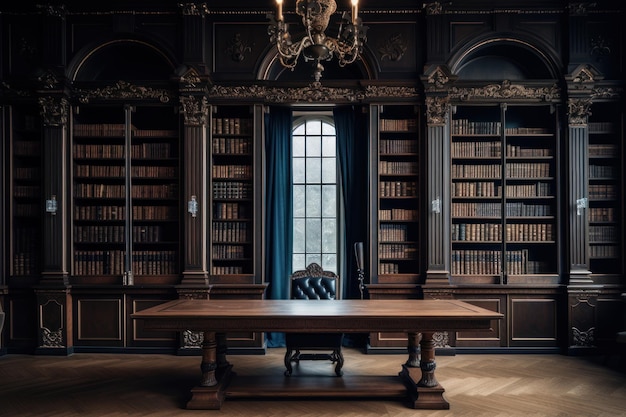 Library publication furniture bookshelf