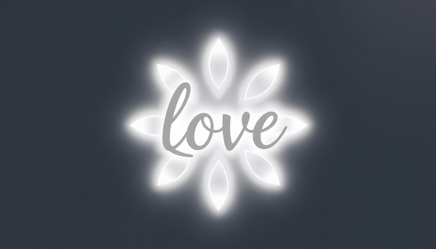 Liebe Symbol isolated with white highlights