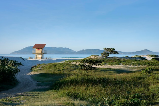 Lifeguard Tower at the Beach  Cabo Frio Rio de Janeiro