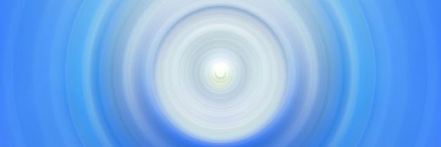 Light abstract designer blue background of concentric circles