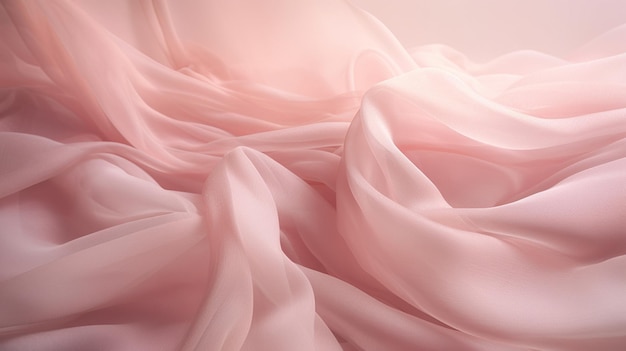 Light and Airy Pastel Pink Tulle Fabric for Dreamy and Ethereal Designs