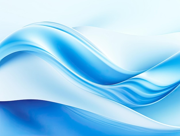 Light blue abstract wavy background