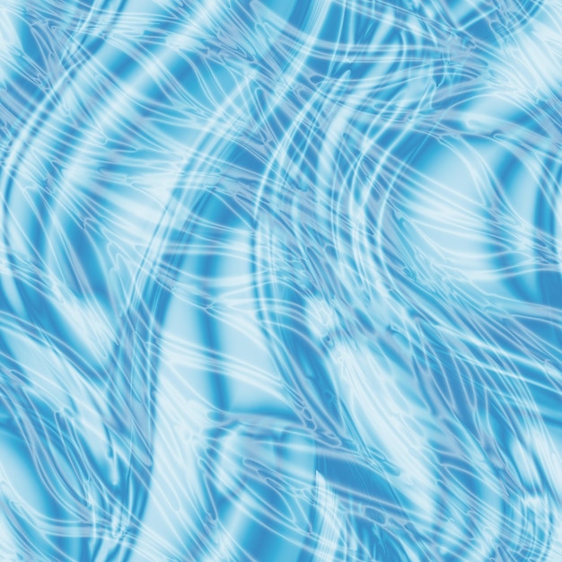 Light blue abstract wavy blurred dynamic seamless background