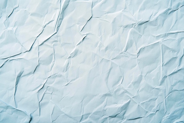 Photo light blue crinkled paper texture minimalist and subtle for design projects