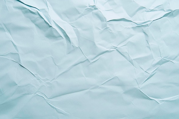 Photo light blue crinkled paper texture minimalist and subtle for design projects