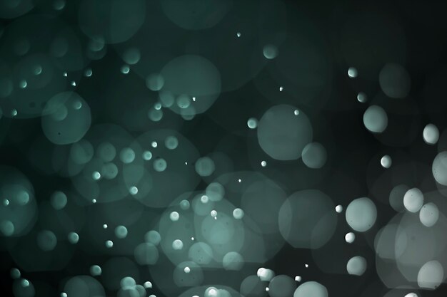 Photo light of bokeh water dot color blue for background