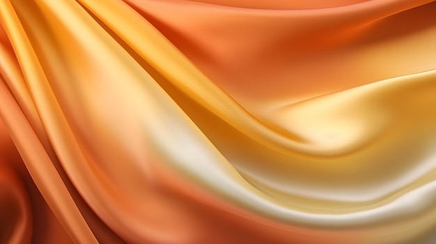 light brown orange gold yellow silk satin color gram