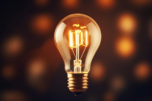 light bulb and ideaCreative for new innovation with energy and powergrowth and success development