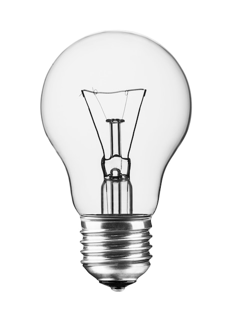 Light bulb isolated