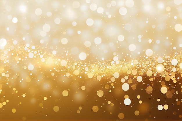 Light Christmas golden luxury glitter background