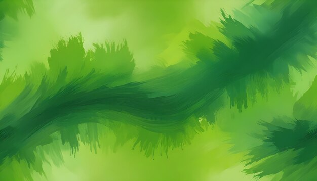 Light Dark Forest Smooth Gradient Leaves Comic Blurry Foggy Abstract Waves Green Background Texture